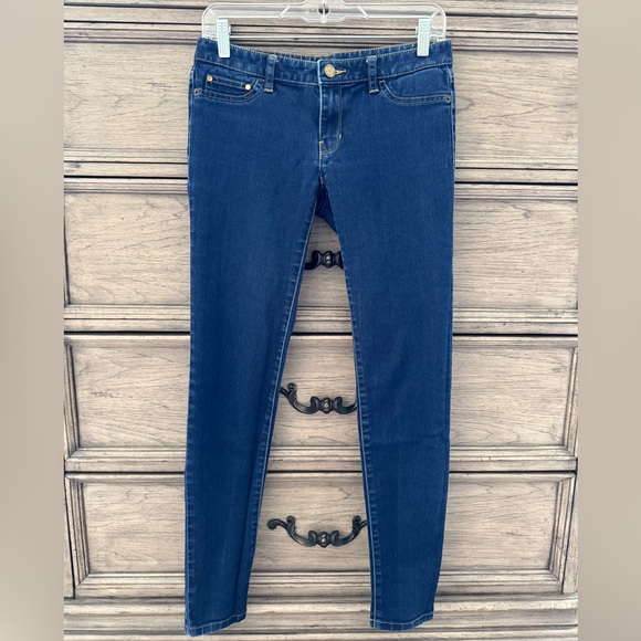 Michael Kors Jeans EUC Skinny Jeans Denim Dark Wash 2 26 Regular - Picture 1 of 11